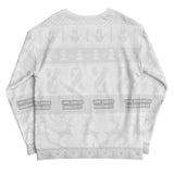 Lung Cancer Awareness Christmas Jumper Sweatshirt - The Awareness Store