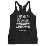 Down Syndrome Awareness Homie With An Extra Chromie Women's Racerback Tank Top
