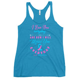 SIDS Awareness I Will Miss You Everyday Women's Racerback Tank Top