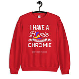 Down Syndrome Awareness Homie With An Extra Chromie Sweatshirt