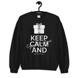 Lung Cancer Awareness Keep Calm and Enjoy Christmas Sweater