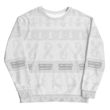 Lung Cancer Awareness Christmas Jumper Sweatshirt - The Awareness Store