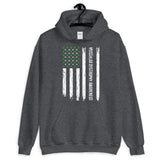 Muscular Dystrophy Awareness USA Flag Hoodie