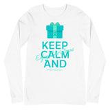 PTSD Awareness Keep Calm and Enjoy Christmas Long Sleeve T-Shirt