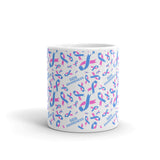 SIDS Awareness Ribbon Pattern Mug