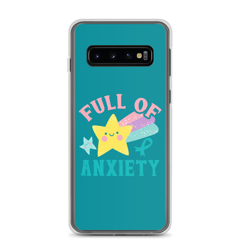Anxiety Awareness Full Of Anxiety Samsung Phone Case - The Awareness Store
