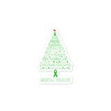 Mental Health Awareness Christmas Hope Sticker - The Awareness Store