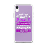 Lupus Awareness My Scars Tell A Story iPhone Case - The Awareness Store