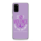 Domestic Violence Awareness End The Silence Samsung Phone Case