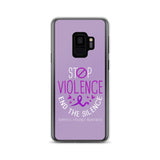 Domestic Violence Awareness End The Silence Samsung Phone Case