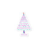 Suicide Awareness Christmas Hope Sticker - The Awareness Store