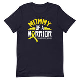 Childhood Cancer Awareness Mommy Of A Warrior Premium T-Shirt