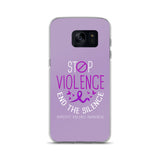 Domestic Violence Awareness End The Silence Samsung Phone Case