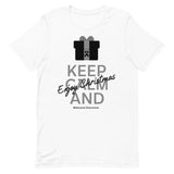 Melanoma Awareness Keep Calm and Enjoy Christmas T-Shirt