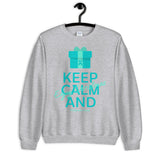 PCOS Awareness Keep Calm and Enjoy Christmas Sweater - The Awareness Store