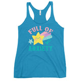 Anxiety Awareness Full Of Anxiety Women's Racerback Tank Top