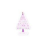 Crohn's Awareness Christmas Hope Sticker