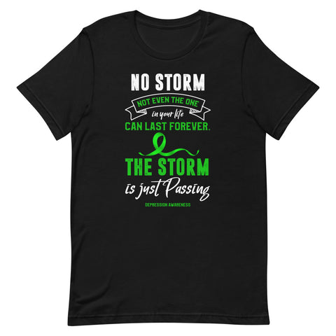 Depression Awareness The Storm Is Passing Premium T-Shirt - The Awareness Store