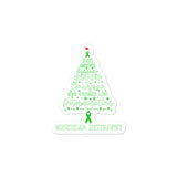 Muscular Dystrophy Awareness Christmas Hope Sticker - The Awareness Store