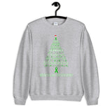 Muscular Dystrophy Awareness Christmas Hope Sweatshirt