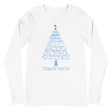 Stomach Cancer Awareness Christmas Hope Long Sleeve T-Shirt