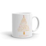 Leukemia Awareness Christmas Hope Mug