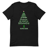 Depression Awareness Christmas Hope T-Shirt - The Awareness Store