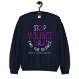 Domestic Violence Awareness End The Silence Sweatshirt