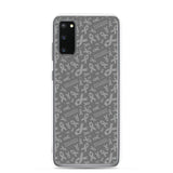 Brain Cancer Awareness Ribbon Pattern Samsung Phone Case - The Awareness Store