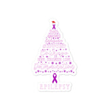 Epilepsy Awareness Christmas Hope Sticker - The Awareness Store