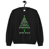 Mental Health Awareness Christmas Hope Sweatshirt - The Awareness Store