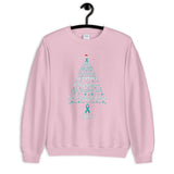 PCOS Awareness Christmas Hope Sweatshirt