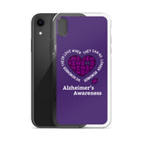Alzheimer's Awareness We Remember Their Love iPhone Cases