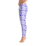 Colon Cancer Awareness Ribbon Pattern Leggings