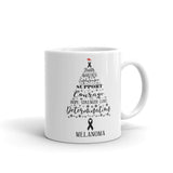 Melanoma Awareness Christmas Hope Mug