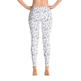 Diabetes Awareness Ribbon Pattern Leggings