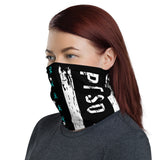 PTSD Awareness USA Flag Washable Face Mask / Neck Gaiter