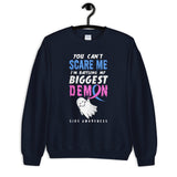 SIDS Awareness You Can't Scare Me Halloween Sweatshirt - The Awareness Store