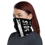 SIDS Awareness USA Flag Washable Face Mask / Neck Gaiter - The Awareness Store