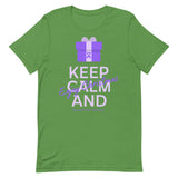 Pancreatic Cancer Awareness Keep Calm and Enjoy Christmas T-Shirt