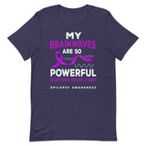 Epilepsy Awareness Doctors Study My Brainwaves Premium T-Shirt - The Awareness Store