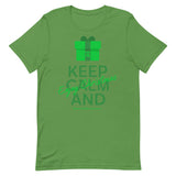 Mental Health Awareness Keep Calm and Enjoy Christmas T-Shirt - The Awareness Store