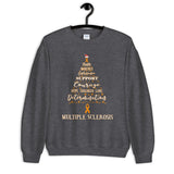 Multiple Sclerosis Awareness Christmas Hope Sweatshirt