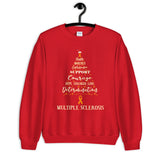 Multiple Sclerosis Awareness Christmas Hope Sweatshirt