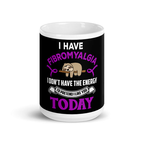 Fibromyalgia Awareness I Don't Have The Energy Mug - The Awareness Store