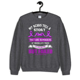 Lupus Awareness My Scars Tell A Story Sweatshirt