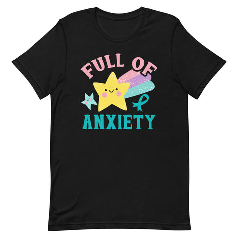 Anxiety Awareness Full Of Anxiety Premium T-Shirt - The Awareness Store