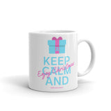 SIDS Awareness Keep Calm and Enjoy Christmas Mug