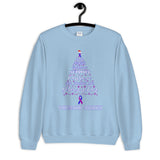 Rheumatoid Arthritis Awareness Christmas Hope Sweatshirt