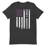 Crohn's Awareness USA Flag Unisex T-Shirt